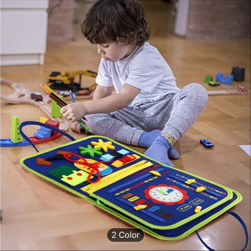 Busy Board Montessori Toy-Dinosaur - Picture 6 of 10